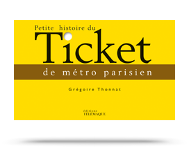 kit visuels de couverture Petite histoire du Ticket de métro parisien