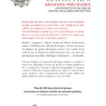 Visuel de quatrième de couverture de Christie's Archives précieuses • Vincent Meylan