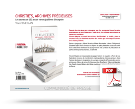 Télécharger le communiqué de presse Christie's Archives précieuses, les secrets de 250 ans de ventes joaillères d’exception • Vincent Meylan