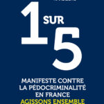 Première de couverture de 1 sur 5, manifeste contre la pédocriminalité en France
