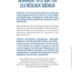 Quatrième de couverture de "Pourquoi vos enfants devraient vite quitter les réseaux sociaux – guide pratique" par Jacques Henno