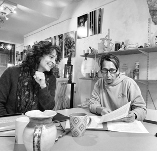 Photo de Muriel Dotta et Sandra Mathieu