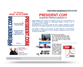 Télécharger le communiqué de presse de Président.com Télécharger le communiqué de presse de Président.com