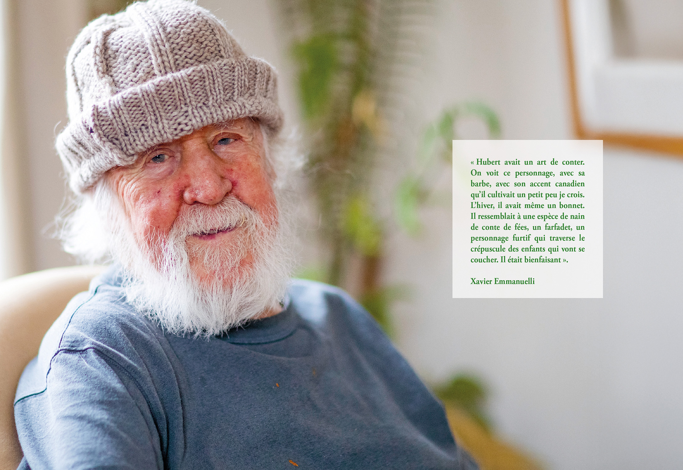 Hubert Reeves, le conteur