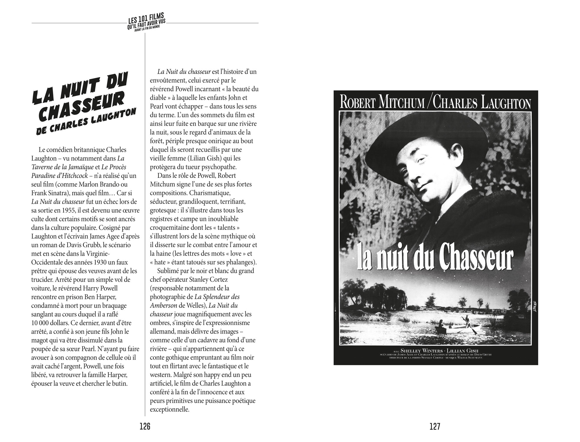 La Nuit du chasseur, de Charles Laughton