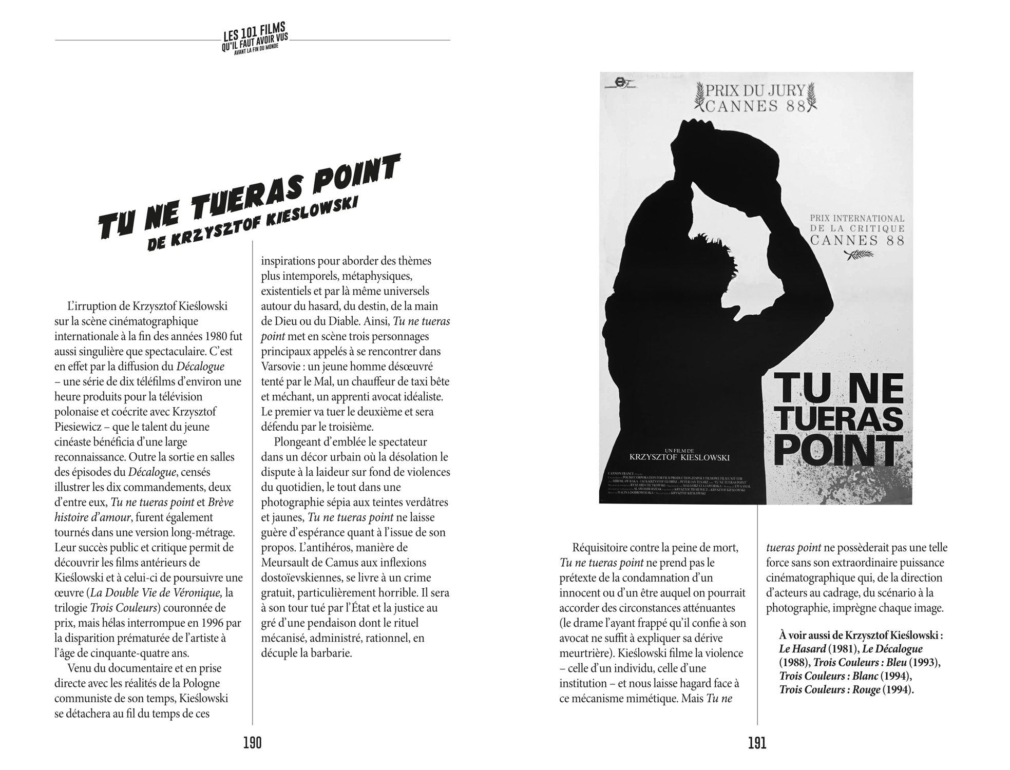 Tu ne tueras point, de Krzysztof Kieslowski