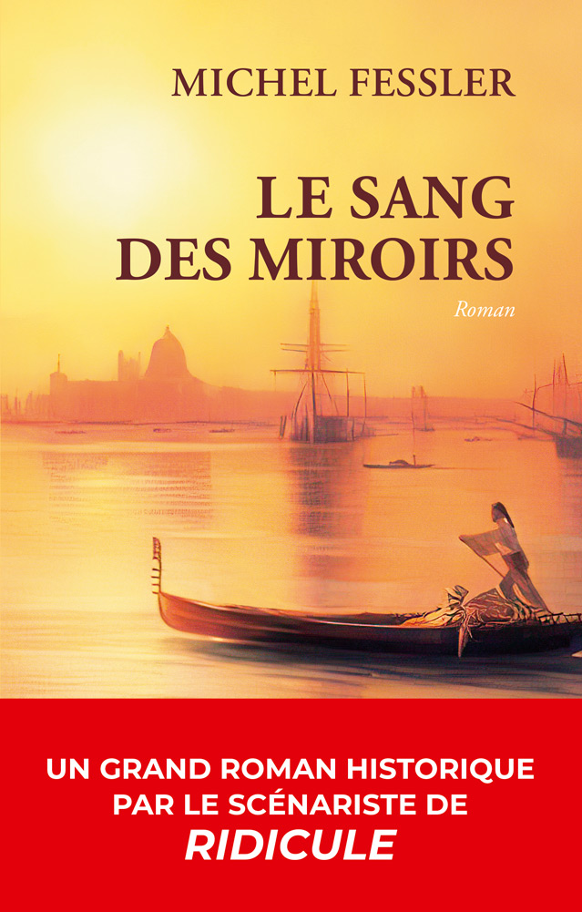Première de couverture du Sang des miroirs, par Michel Fessler
